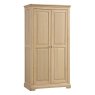 Bideford Oak All Hanging Double Wardrobe Bideford Oak All Hanging Double Wardrobe