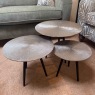Showroom Clearance: Vittorio Set of 3 Tables Showroom Clearance: Vittorio Set of 3 Tables
