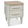 Jansson Oak 2 Drawer Bedside Chest
