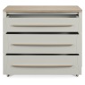 Jansson Oak 3 Drawer Wide Chest Jansson Oak 3 Drawer Wide Chest