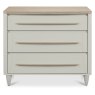 Jansson Oak 3 Drawer Wide Chest Jansson Oak 3 Drawer Wide Chest
