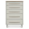 Jansson Oak 5 Drawer Tall Chest Jansson Oak 5 Drawer Tall Chest