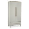 Jansson Oak Double Wardrobe with Drawer