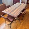 Showroom Clearance: Reclaimed Wood 180cm Dining Table & 6x Stephen Dining Chairs Showroom Clearance: Reclaimed Wood 180cm Dining Table & 6x Stephen Dining Chairs