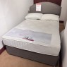Showroom Clearance: 4ft6 English 2 Drawer Platform Base & Fresia Strutted Headboard Showroom Clearance: 4ft6 English 2 Drawer Platform Base & Fresia Strutted Headboard