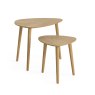 Chisholm Oak Nest of 2 Tables Chisholm Oak Nest of 2 Tables