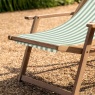 Clevedon Deckchair in Verde Stripe Clevedon Deckchair in Verde Stripe