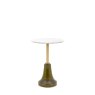 Allende Round Side Table in Dusk Allende Round Side Table in Dusk