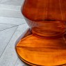 Tasso Round Side Table in Orange Tasso Round Side Table in Orange