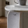 Eco Marble Side Table in White Eco Marble Side Table in White