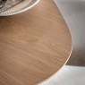 Hertford Small Triangular Dining Table in Natural Oak Hertford Small Triangular Dining Table in Natural Oak