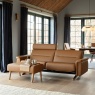 Stressless Stella 1.25 Seater & Longseat Sofa with Wood Arm Stressless Stella 1.25 Seater & Longseat Sofa with Wood Arm