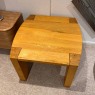 Showroom Clearance: Curve Solid Oak Coffee Table Showroom Clearance: Curve Solid Oak Coffee Table