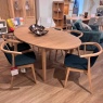 Showroom Clearance: Skovby SM78 Solid Oak Extending Dining Table & 6x SM820 Dining Chairs Showroom Clearance: Skovby SM78 Solid Oak Extending Dining Table & 6x SM820 Dining Chairs