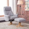 Dante Swivel Recliner Chair & Stool Dante Swivel Recliner Chair & Stool
