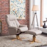 Dante Swivel Recliner Chair & Stool Dante Swivel Recliner Chair & Stool