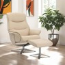 Hancock Swivel Recliner Chair & Stool Hancock Swivel Recliner Chair & Stool