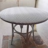 Showroom Clearance: Lloyd Loom Bistro Table Showroom Clearance: Lloyd Loom Bistro Table