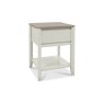 Ibsen Grey Lamp Table With Drawer