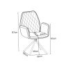 Lois Swivel Dining Chair Lois Swivel Dining Chair