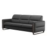 Stressless Fiona 3 Seater Sofa with Wood Arms Stressless Fiona 3 Seater Sofa with Wood Arms