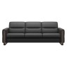 Stressless Fiona 3 Seater Sofa with Wood Arms Stressless Fiona 3 Seater Sofa with Wood Arms