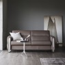 Stressless Fiona 2 Seater Sofa with Steel Arms Stressless Fiona 2 Seater Sofa with Steel Arms