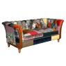 Rutford 2 Seater Sofa in Patchwork Rutford 2 Seater Sofa in Patchwork