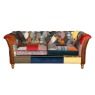 Rutford 2 Seater Sofa in Patchwork Rutford 2 Seater Sofa in Patchwork