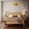 Paterson Natural Panelled Bedframe Paterson Natural Panelled Bedframe