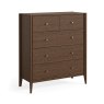Paterson Dark 2 Over 3 Drawer Chest