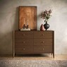 Paterson Dark 6 Drawer Chest