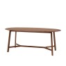 Jacobsen Walnut Oval Dining Table Jacobsen Walnut Oval Dining Table