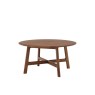 Jacobsen Walnut Round Coffee Table Jacobsen Walnut Round Coffee Table
