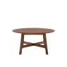 Jacobsen Walnut Round Coffee Table Jacobsen Walnut Round Coffee Table