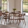 Jacobsen Walnut Round Dining Table Jacobsen Walnut Round Dining Table