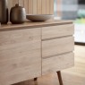 Jacobsen Oak 2 Door 3 Drawer Sideboard Jacobsen Oak 2 Door 3 Drawer Sideboard