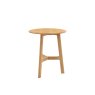 Jacobsen Oak Round Side Table Jacobsen Oak Round Side Table