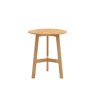 Jacobsen Oak Round Side Table Jacobsen Oak Round Side Table