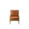Hythe Armchair in Brown Leather