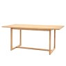 Cadoc Natural Oak Fixed Dining Table Cadoc Natural Oak Fixed Dining Table