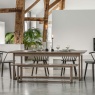 Cadoc Smoked Oak Extending Dining Table Cadoc Smoked Oak Extending Dining Table