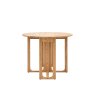 Cadoc Natural Oak Folding Dining Table Cadoc Natural Oak Folding Dining Table