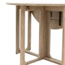 Cadoc Smoked Oak Folding Dining Table Cadoc Smoked Oak Folding Dining Table