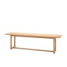 Cadoc Natural Oak Dining Bench Cadoc Natural Oak Dining Bench