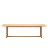 Cadoc Natural Oak Dining Bench