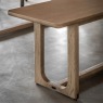 Cadoc Smoked Oak Dining Bench Cadoc Smoked Oak Dining Bench