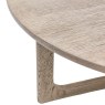 Cadoc Smoked Oak Round Coffee Table Cadoc Smoked Oak Round Coffee Table