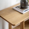 Cadoc Natural Oak Console Table Cadoc Natural Oak Console Table
