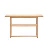 Cadoc Natural Oak Console Table
